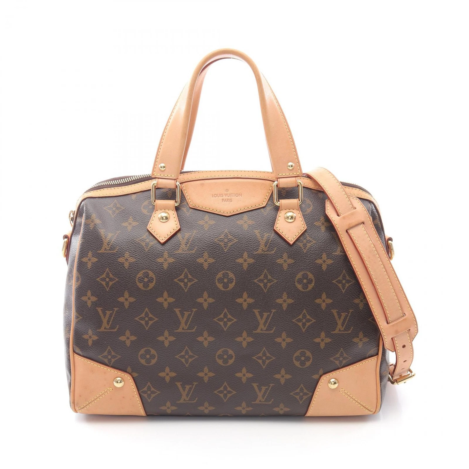 LOUIS VUITTON（LV） Borsa a tracolla Louis Vuitton Retiro PM M40325 monogramma tela pelle usata LV
