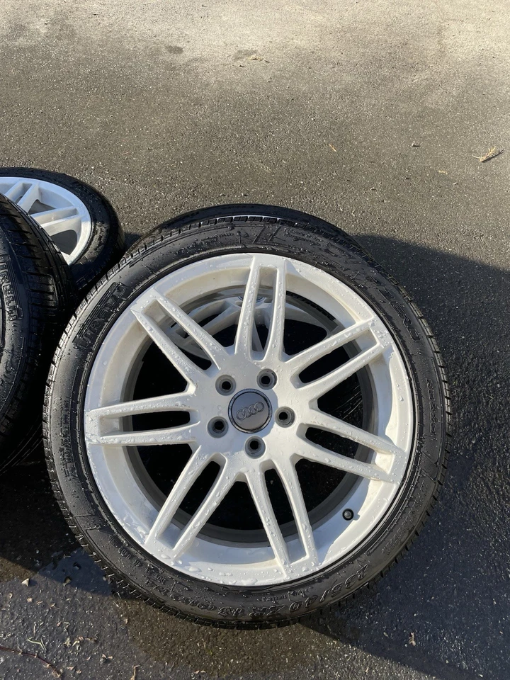 Audi S-Line 18 Zoll Felgen 5x112 + Pirelli Reifen - Bild 2 von 4