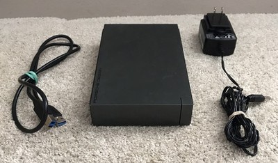 LaCie Porsche Design 3TB USB  Portable Desktop External Hard Drive - Black