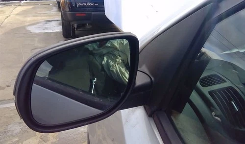 2011 12 13 Kia Forte Passenger RH Side View Mirror in Primed Black | Heated