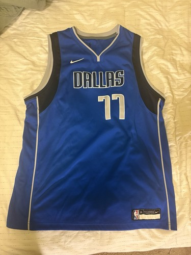 Luka Doncic Dallas Mavericks Men’s Blue NBA Swingman Jersey XL 🔥