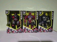 Lot Of 3 CYBOTRONIX M.A.R.S.-Motorized Attack Robo Squad NEW AGES 3 