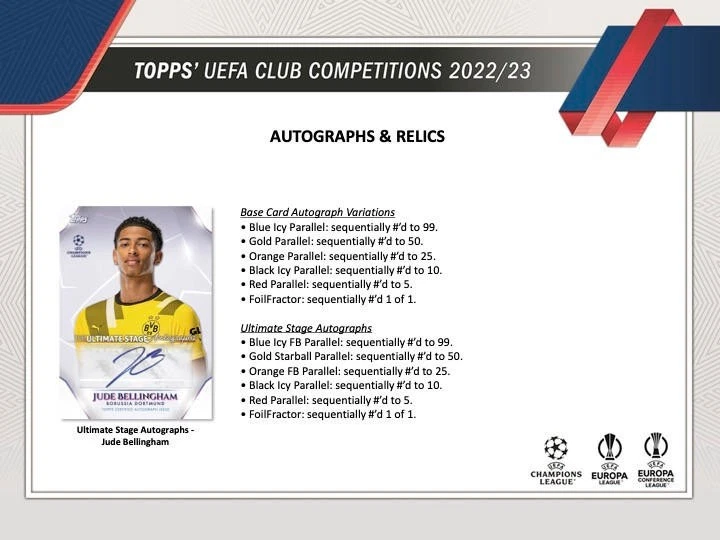 2022/23 Topps UEFA Club Competitions Soccer Hobby Box - Image 3 of 4