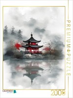 Calvendo Puzzle Water Temple | 2000 Pieces, Finished Size 35.4 × 26.4 In (90 × 6