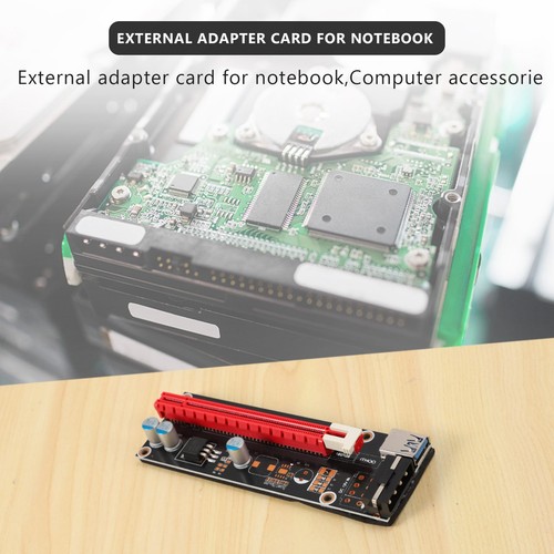 PCIe zu PCI Express 16X Riser für Laptop Externe Bild Karte Antmi7039 - Afbeelding 7 van 8