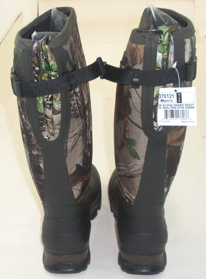 Lacrosse 376121M-7  4X Alpha Camo Snake Boot 16" Size 7 - Image 2 of 4