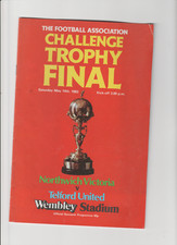 1982-83 Northwich Victoria v. Telford United - F A Trophy Final @ Wembley Stadium