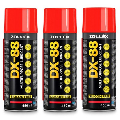 Multispray 3x 450ml Kriechöl Multifunktionsöl Rostlöser Mehrzwecköl Hybridspray