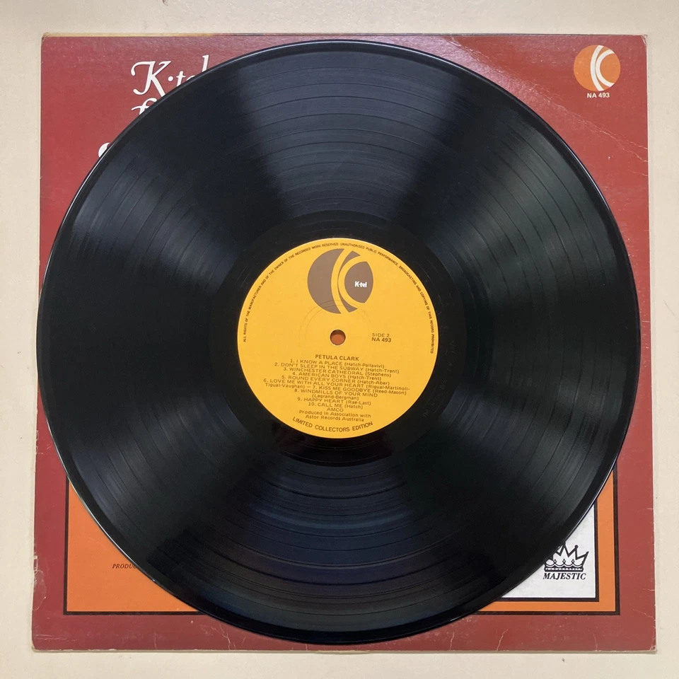 Petula Clark - 20 Fantastic Hits vinyl record LP compilation album - Image 4 of 4