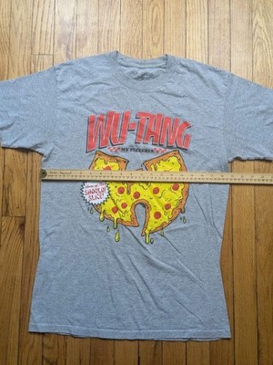 Wu-Tang Men's T Shirt Size Medium Pizza Pizzeria NY Shaolin Slice