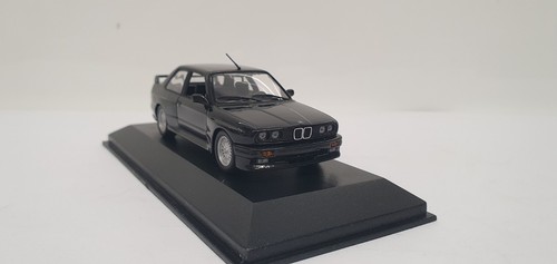 1/43 BMW M3 E30 BLACK 1990 MINICHAMPS 430020305 NO AUTOART NO SCHUCO NO TSM - Picture 4 of 11