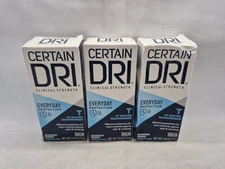 3 Pack -Certain Dri Everyday Strength Clinical Antiperspirant Deodorant - 2.6 oz