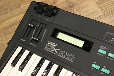 Yamaha DX100 49-Key FM Synthesizer Tested Working No AC Adapter | eBay
