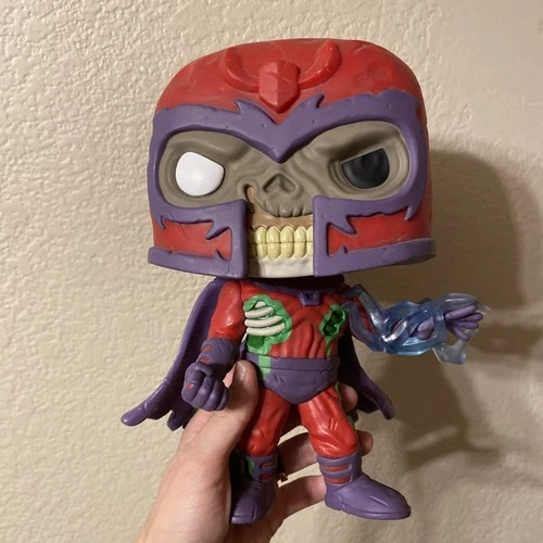 Funko Pop! Vinyl Jumbo 10 in: Marvel - Zombie Magneto (10 inch) - Walmart...