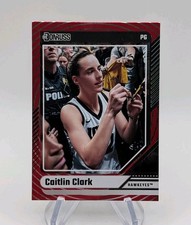 Caitlin Clark 2024 Panini Donruss College Target Red Swirl RC #7 Iowa Indiana