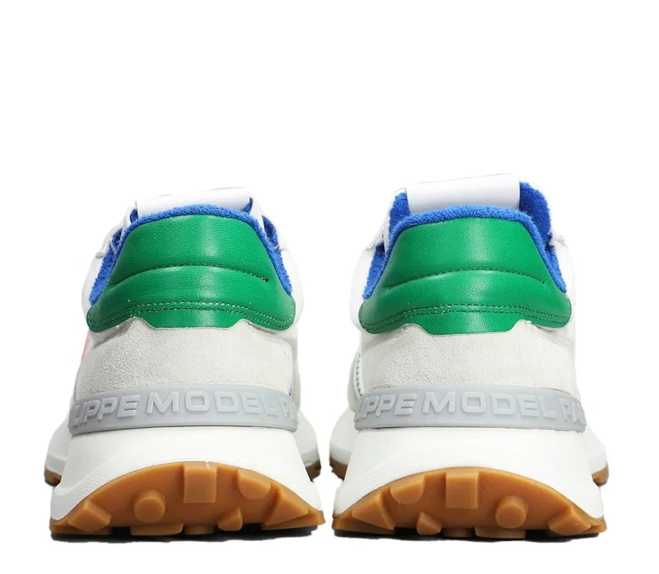 PHILIPPE MODEL ANTIBES LOW MONDIAL SNEAKERS SCARPE UOMO MADE IN ITALY ATLUWP20 - Immagine 3 di 4