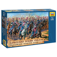 Polish Ulans Kit 1:72 Zvezda Kit Figure Militari -D- Neues Modell