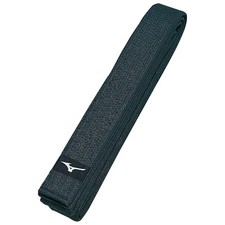 MIZUNO Judo gi Kuro Obi Cintura Nera IJF Modello Ufficiale Approvato...