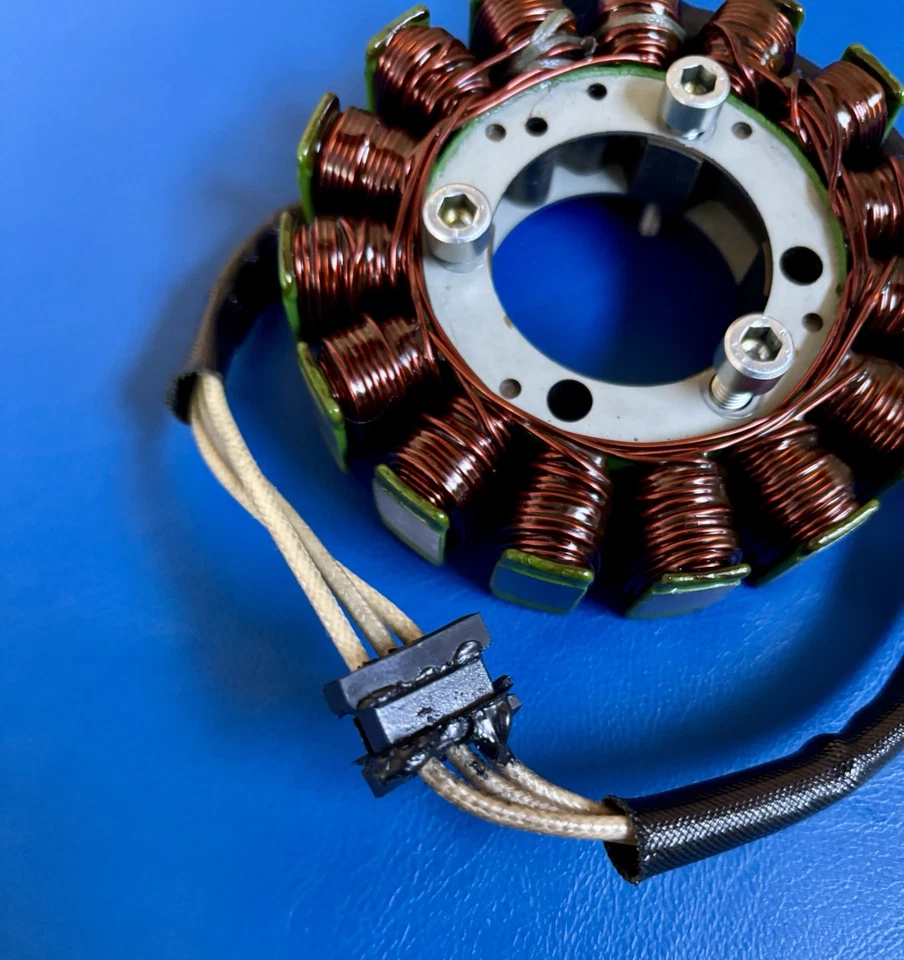 2015-2016 Aprilia RSV4 RR Stator Magneto Alternator Generator Coil - Image 2 of 4