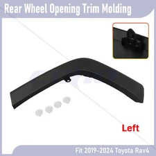 Rear Door Back Arch Flare Trim Driver Left Side For 2019-2025 Toyota Rav4