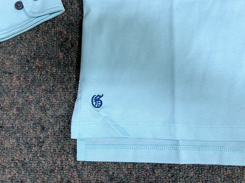 Greyson Polo Shirt Men's Size M Medium Long Sleeve Teal BRRR Tech Golf - Picture 7 of 17