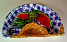 Summer-theme Chip and Dip bowl platter