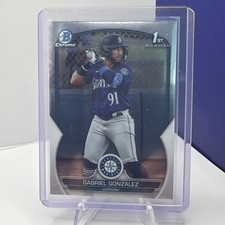 Gabriel Gonzalez 2023 Bowman Chrome Prospects #BCP-133 1st Bowman