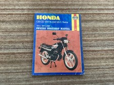 HAYNES MANUAL HONDA CB125T,CB125TD,CD125T & CM125C TWINS 124cc 1977-87
