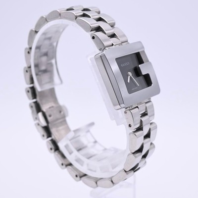 GUCCI G Face 3600M Black Dial Quartz unisex WATCH stainless steell
