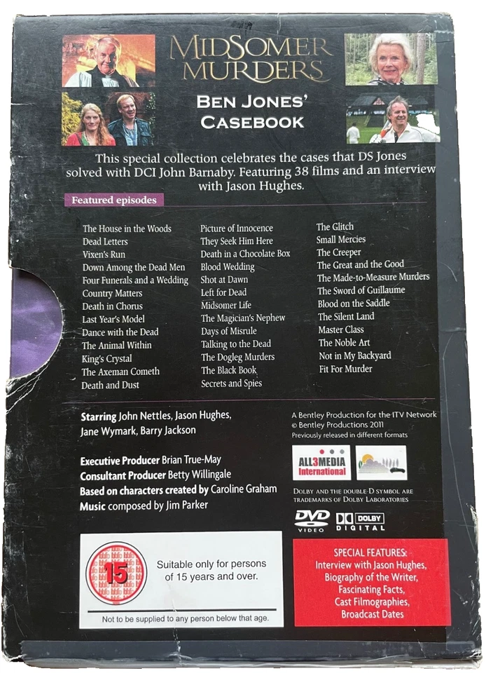 Midsomer Murders - Ben Jones' Casebook. 38 Episodes plus bonus interview. - Image 3 of 4