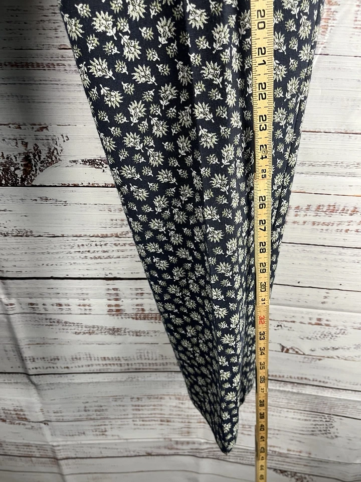 Pantalones Pantalones ANN TAYLOR Para Mujer Talla 10 Floral Calce Kate Pierna Recta Curvilínea Carrera Foto 2 de 4