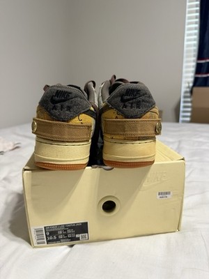 Nike Air Force 1 Travis Scott Cactus Jack size 9 193154434309| eBay