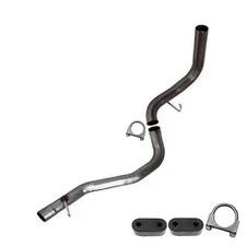 Stainless Steel Tail Pipe w/ Hangers compatible: 1996-99 1500/2500 Pickup 5.7L