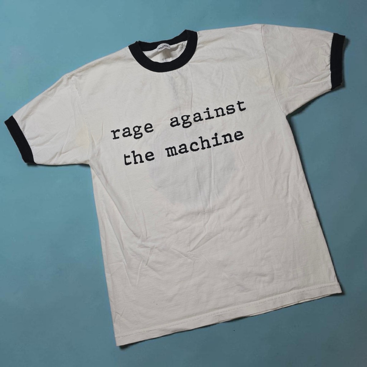 Vintage 1990s Rage Against The Machine Ringer Tshirt Wrecking Ball
