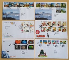 GB - JOB LOT OF 88 FIRST DAY COVERS FDC s - 2006 - 2012 - ALL DIFFERENT - #3504