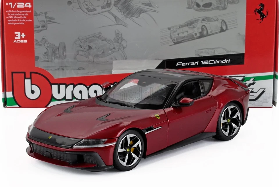 1/24 BURAGO - FERRARI - 12CILINDRI V12 830cv 2024 18-26033R
