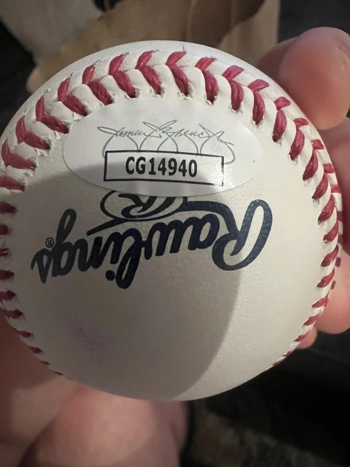 Johnny Bench Cincinnati Reds Signed Hall of Fame Baseball JSA - Image 3 of 3