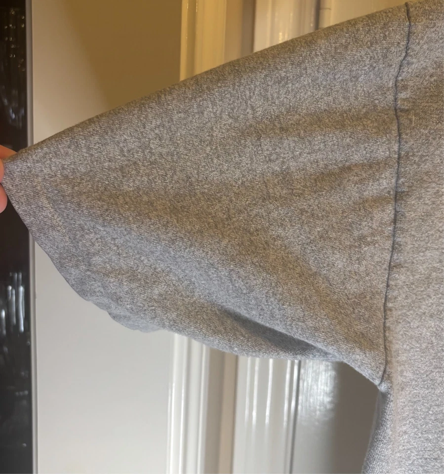 VTG Gray Late Night With David Letterman (NBC) MVP Corp T-Shirt Size L -USA made - Image 3 of 4