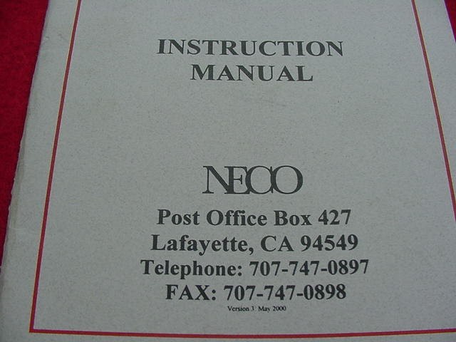 NECO- Barrel Pressure Lapping (Fire) Kit- .22 Caliber- w/Extra's - Nice ...