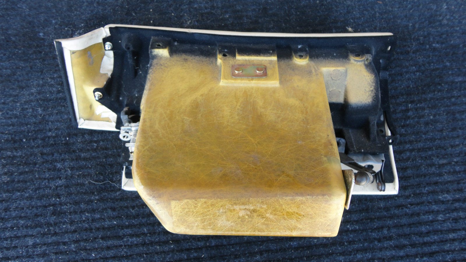 Ferrari 360, Complete Glove Box, Cream Leather, P/N 65078504