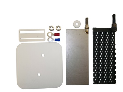 40a lid pbo2 anode + 2 cathode electrodes for electrolysis lab perchlorate