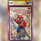 AMAZING SPIDER-MAN #1 VARIANT COVER F CGC 9.8 SS SIGNED BY J SCOTT CAMPBELL