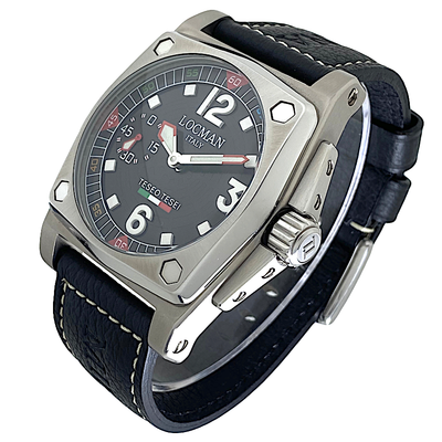 LOCMAN Teseo Tesei RIF. 190 Swiss meccanico (Hand-winding) Uomo Xl Orologio  53 mm | eBay