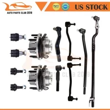 Qty(12) Wheel Hub Bearing SRW Coarse Thread Suspension Parts For 2002 2003 Ford