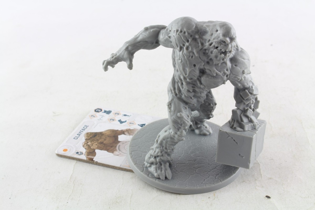 Miniature Clayface + Carte - Batman Gotham City Chronicles (Kickstarter) - G546 - Occasion