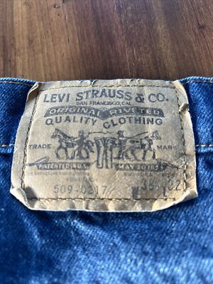 Vintage Levi's Orange Tab 509-0217 Jeans | eBay