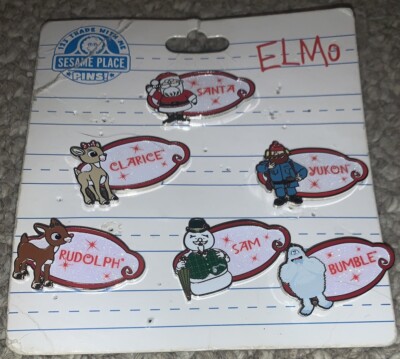 Busch Gardens Williamsburg Ambassador Set Of Pins Christmas