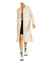 Culpos X Inc Womens Beige Tie Dye Jacket Size: Xs