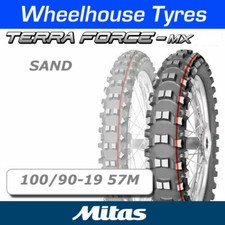 100/90-19 57M Mitas Terra Force MX Sand TT Rear (N.H.S) Motorcross Tyre