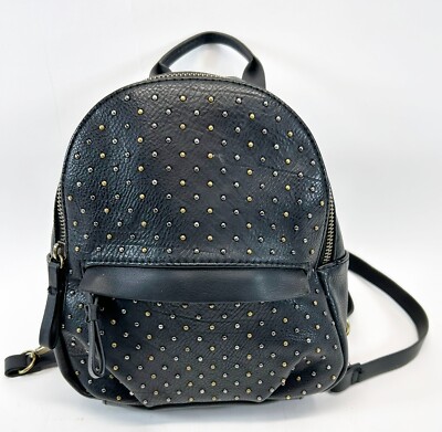 American Eagle Outfitters Small Black Backpack Purse Bag 9" x 8" EUC | eBay